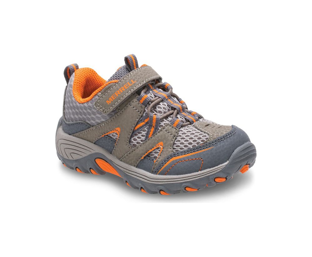 Tenis Criança - Merrell Trail Chaser Jr. - Cinzentas - JZW463721